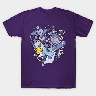 Alice and her Wonderland friends T-Shirt